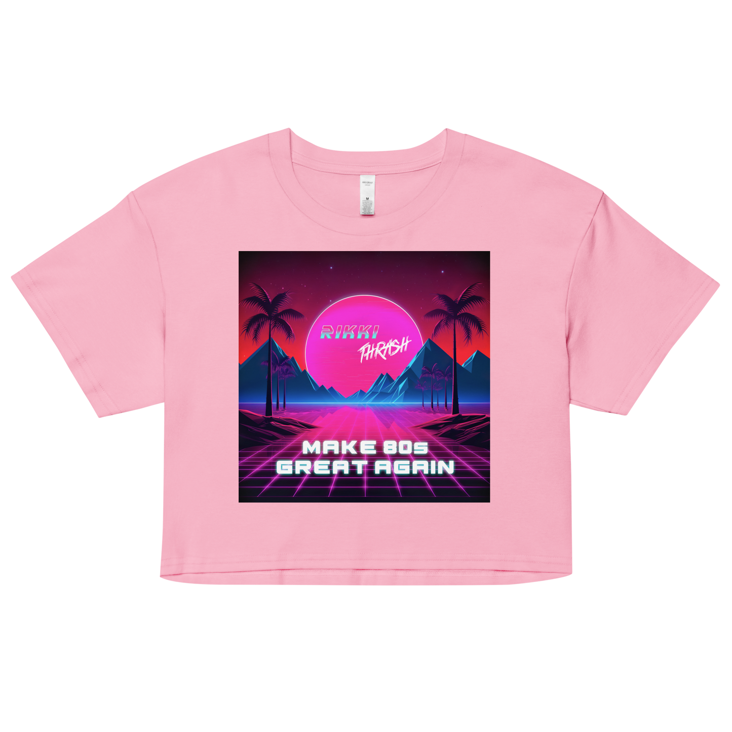 Make 80s Great Again Women’s crop top