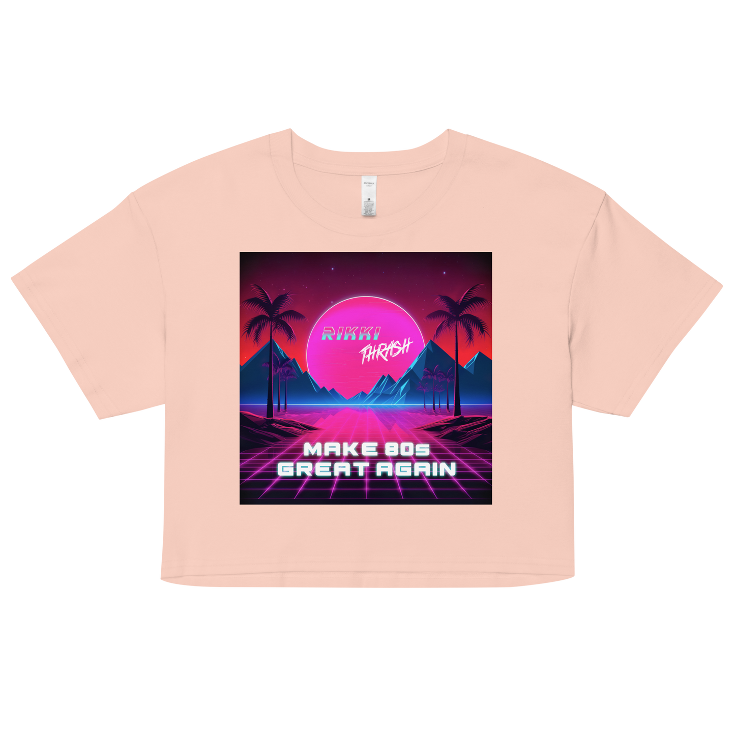 Make 80s Great Again Women’s crop top
