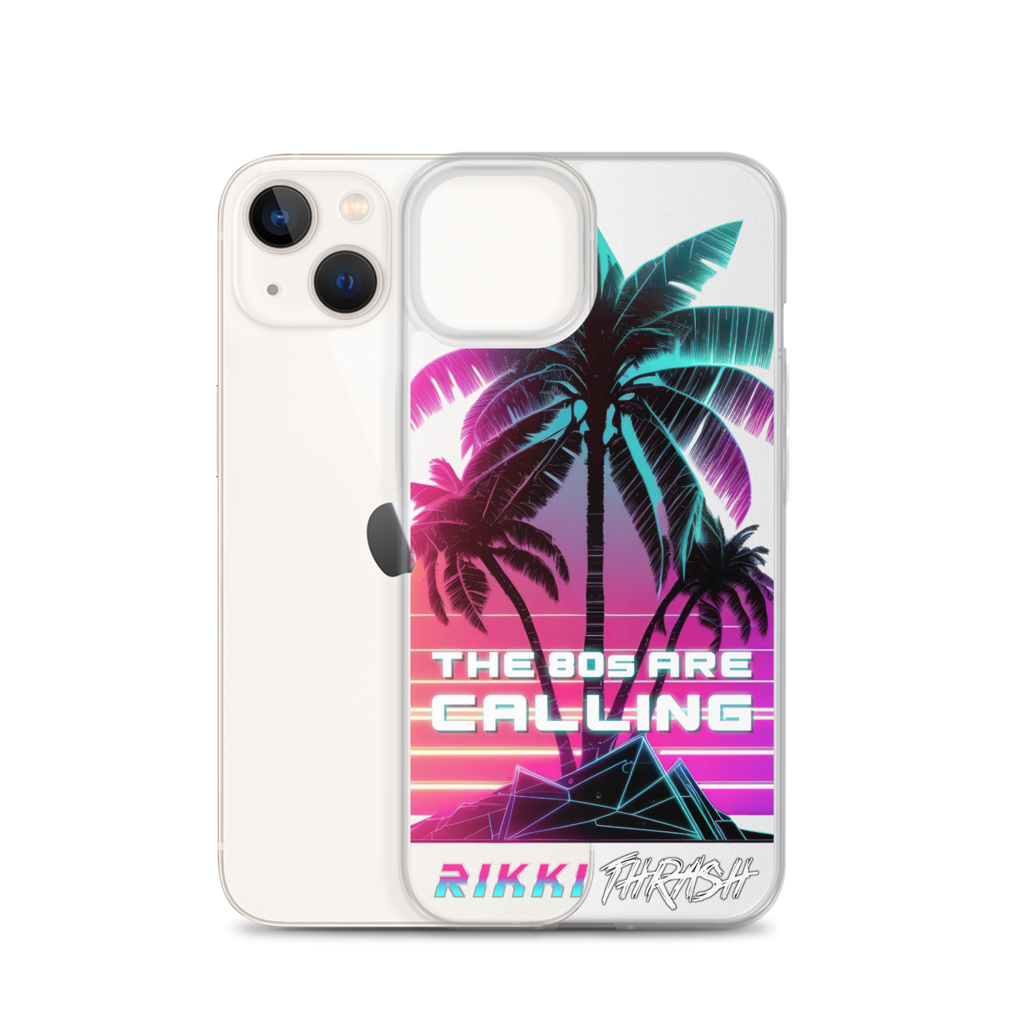 The 80s Are Calling iPhone Case