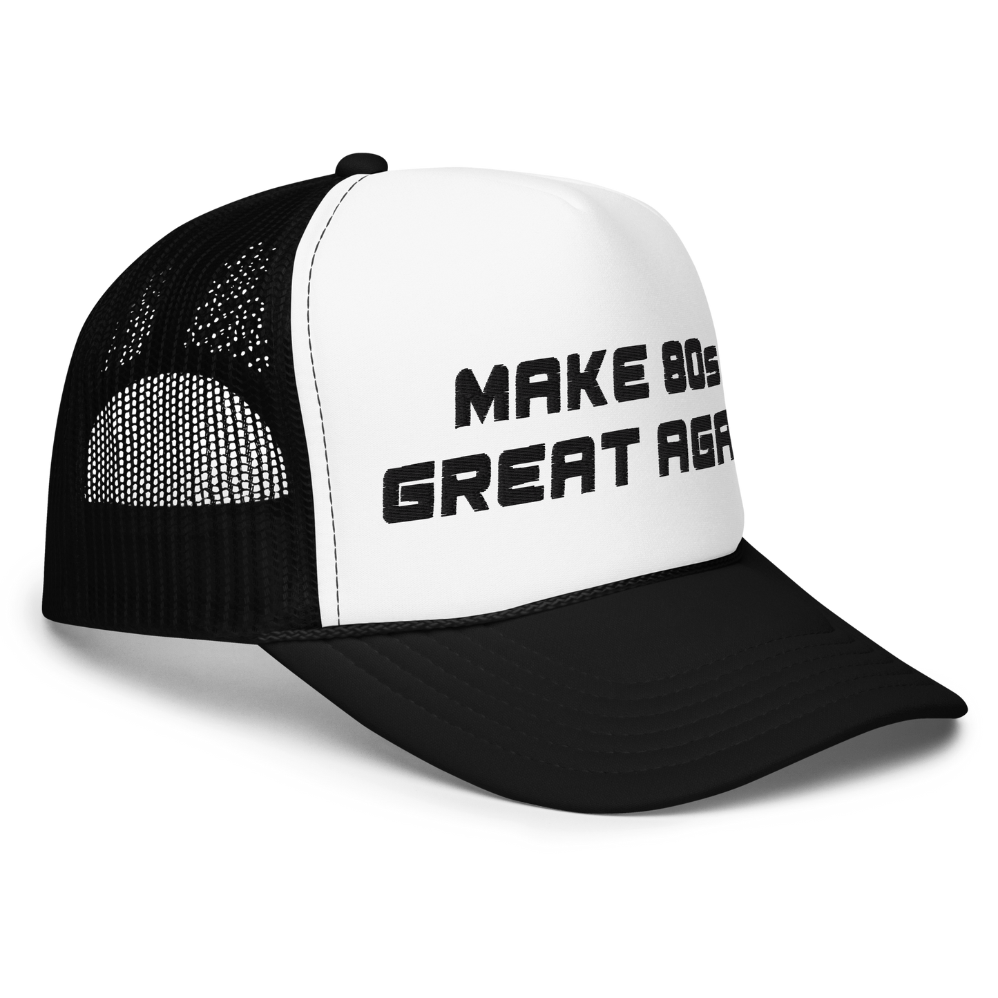 Make 80s Great Again Hat (Black Font)