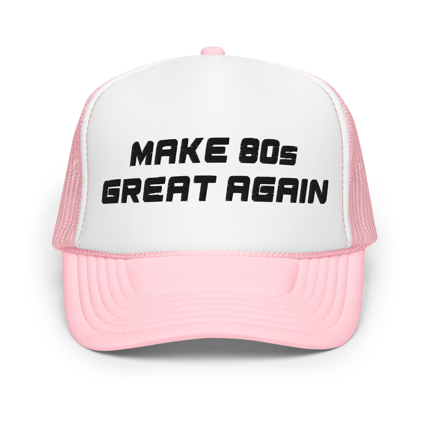 Make 80s Great Again Hat (Black Font)