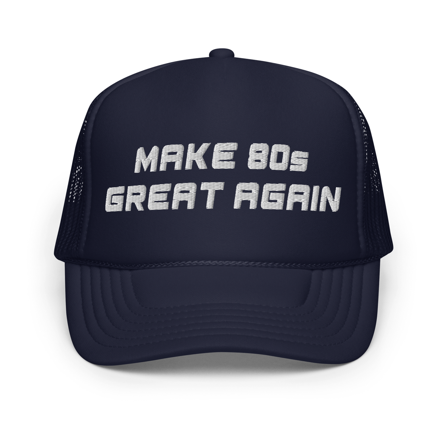 Make 80s Great Again Hat (White Font)