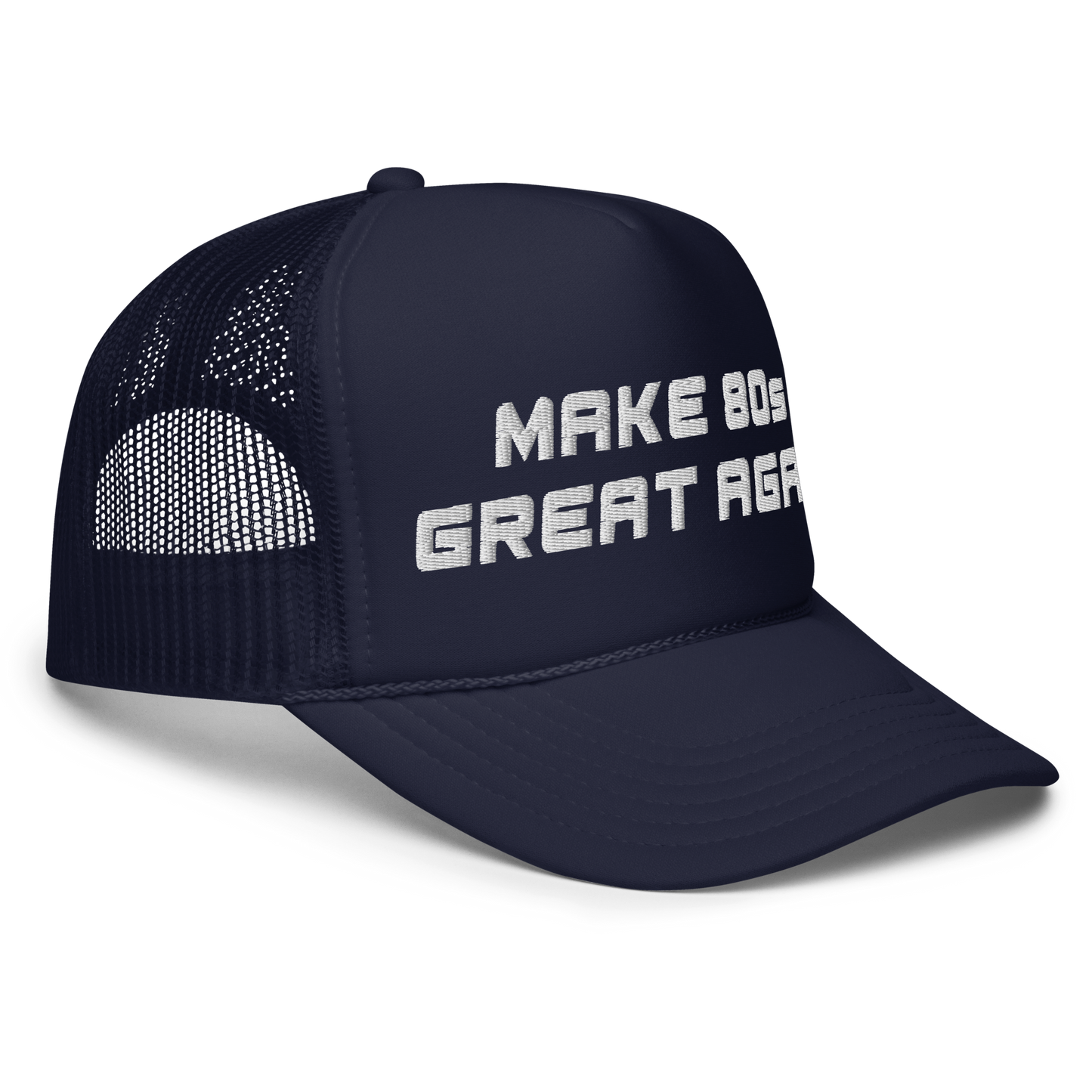 Make 80s Great Again Hat (White Font)