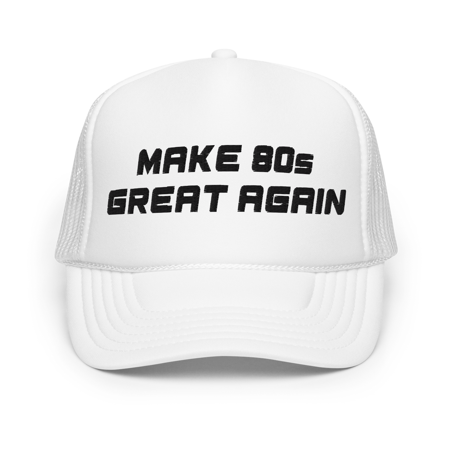 Make 80s Great Again Hat (Black Font)