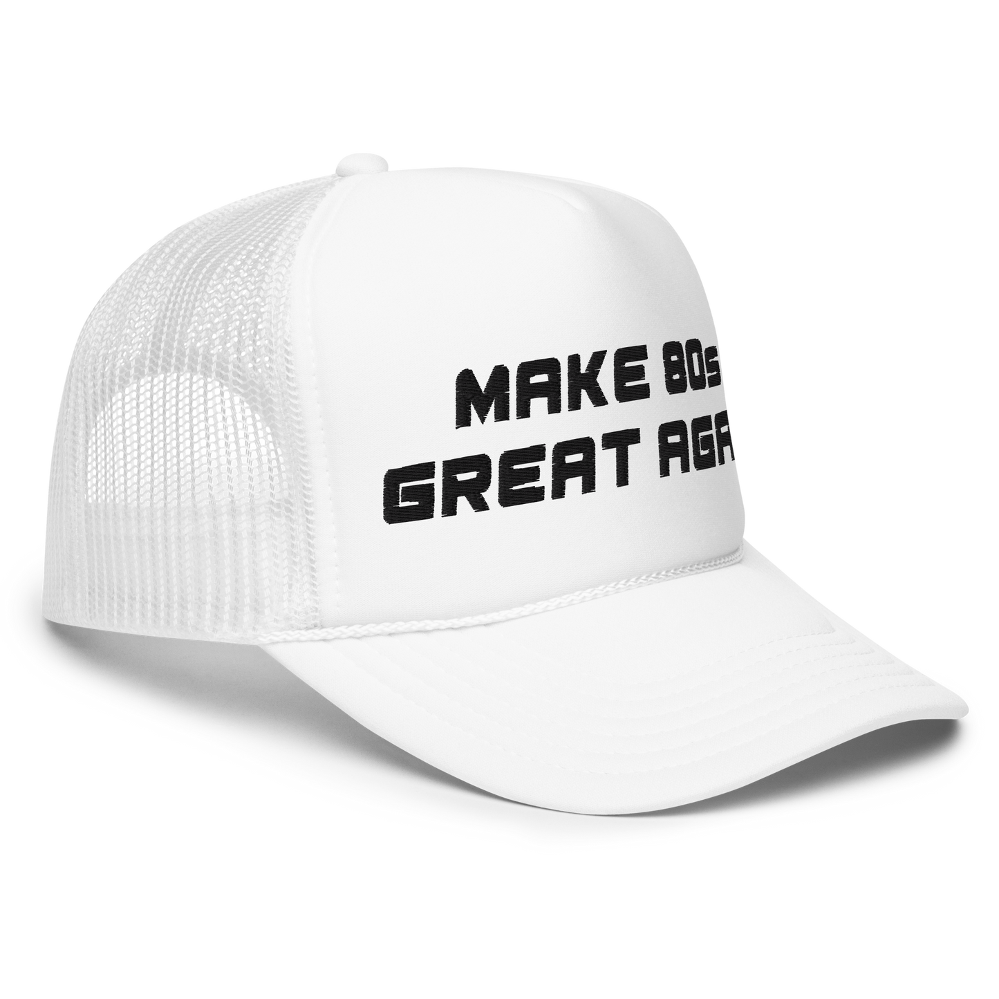 Make 80s Great Again Hat (Black Font)