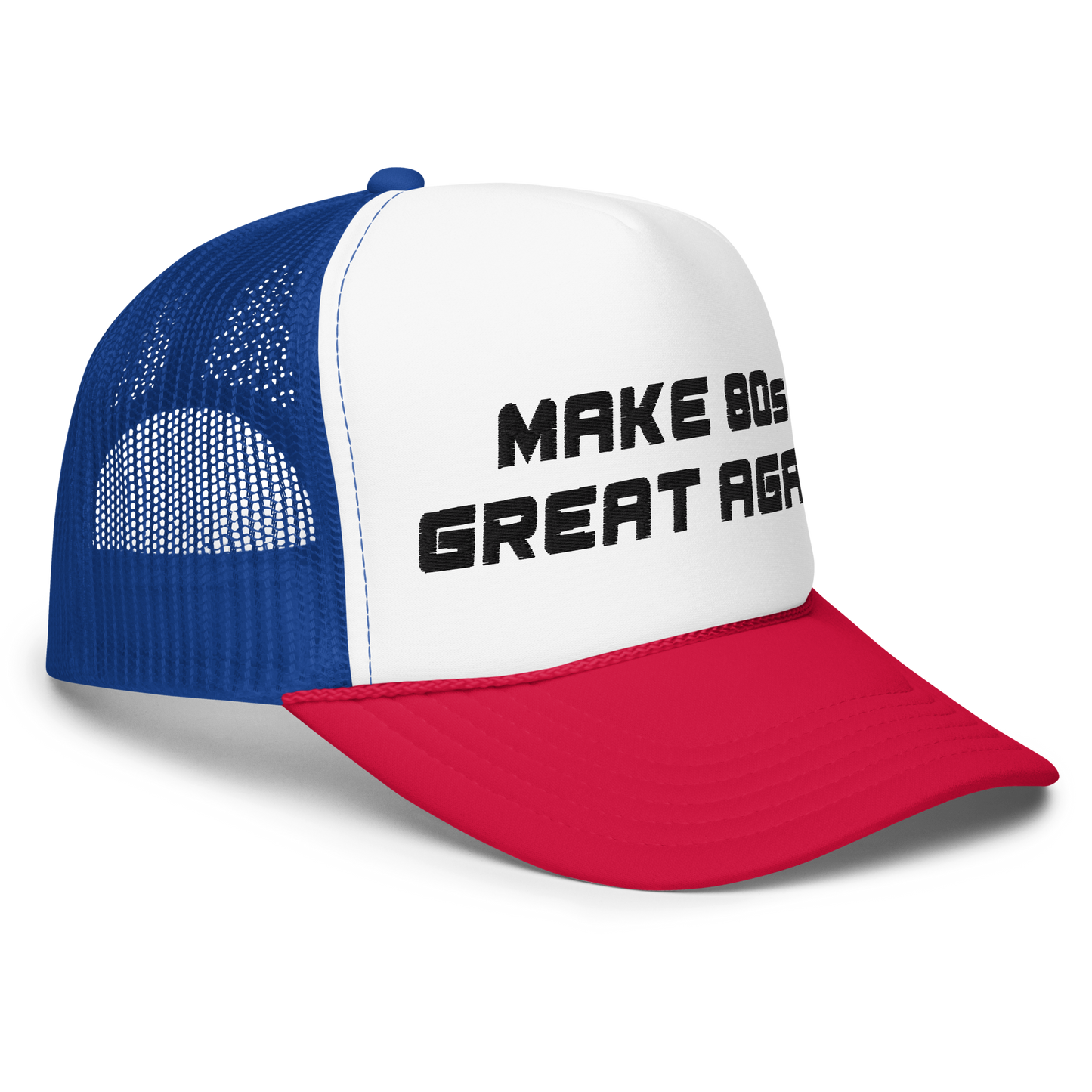 Make 80s Great Again Hat (Black Font)