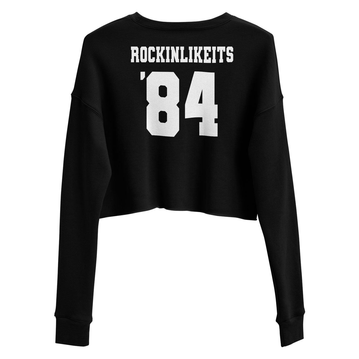 RIKKIVILLE ATHLETIC DEPT. CROP SWEATSHIRT - WOMEN