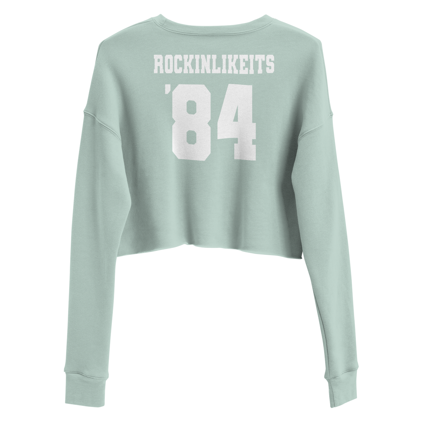 RIKKIVILLE ATHLETIC DEPT. CROP SWEATSHIRT - WOMEN