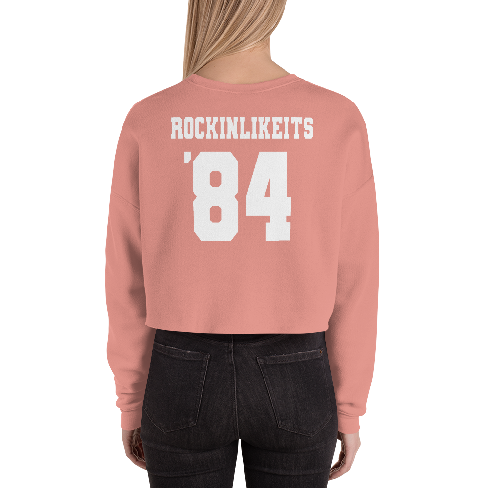 RIKKIVILLE ATHLETIC DEPT. CROP SWEATSHIRT - WOMEN