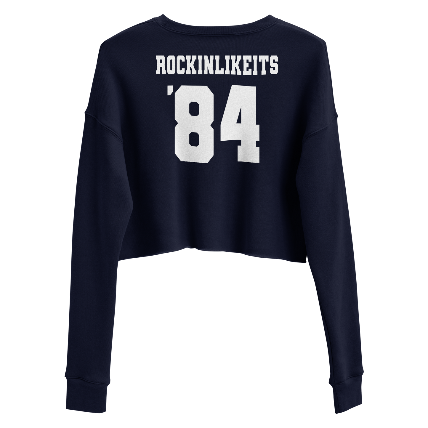 RIKKIVILLE ATHLETIC DEPT. CROP SWEATSHIRT - WOMEN